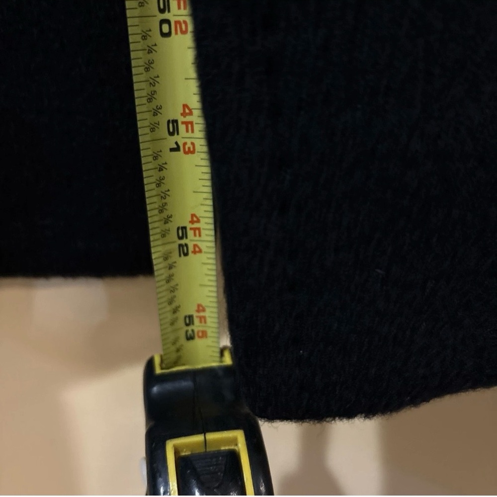 Aritzia Babaton Long Black Teddy Coat. Size: 3 - Picture 13 of 13